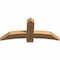 Ekena Millwork Bellingham Timber Gable Bracket, Western Red Cedar, 48"W x 22"H x 3 1/2"D x 5 1/2"F, 11/12 Pitch GBW048X22X0406BEL00SWR - alternate 3